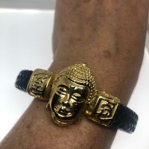 Vintage style men’s Buddha bracelet